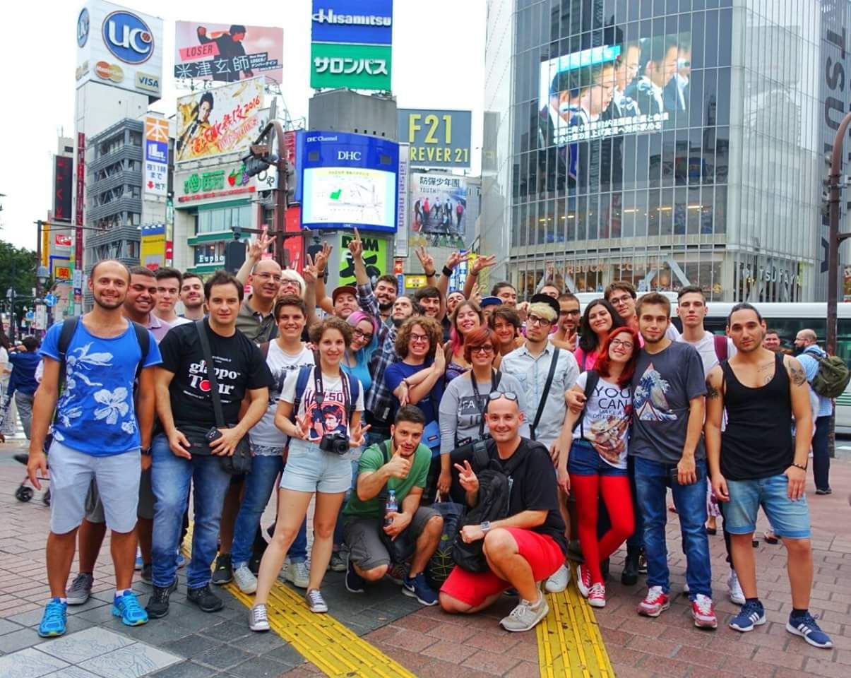 Foto di gruppo Giappotour settembre 2016