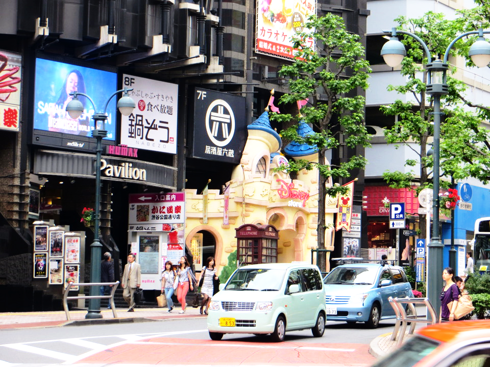 Shibuya, Disney Store, foto di Giulia Magagnini